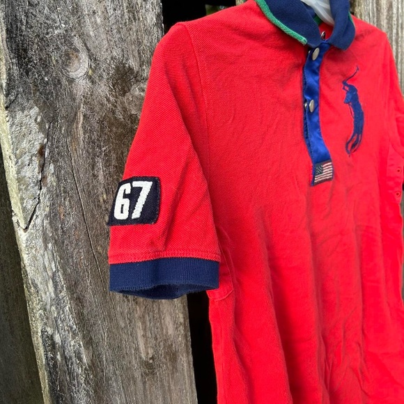 Polo Ralph Lauren Big Pony Shirt 
Functional Zipper and button - Picture 2 of 5